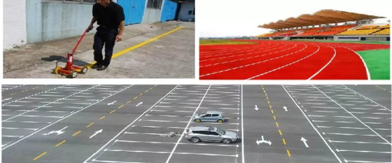 PLYFIT Line Marking Spray Paint Yellow Color Fast Drying OEM