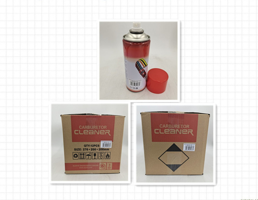 TUV 450ml Carburetor Choke Cleaner Transparent Aerosol Liquid