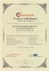 China Plyfit Industries China, Inc. certification
