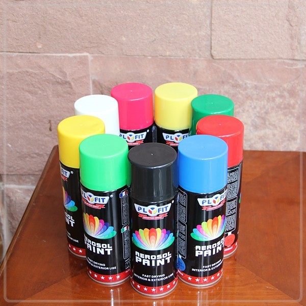 280g CO MSDS Acrylic Spray Paint Furniture Metallic Acrylic Plastic Coating
